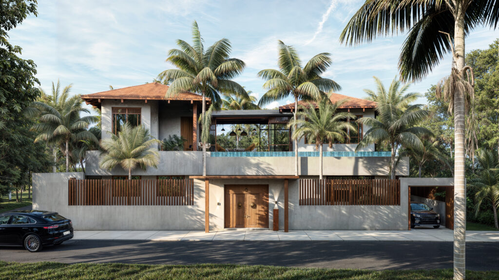 Azul Vida Exterior Front View