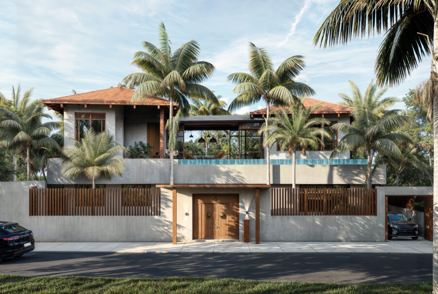 Azul Vida Exterior Front View