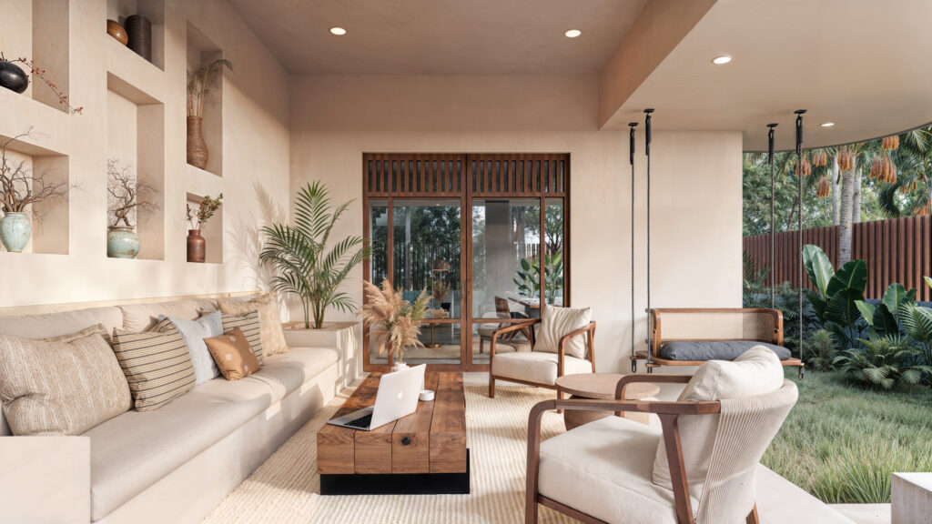 Indoor-Outdoor Living in a Bespoke Villa in Parra, Goa Indoor-Outdoor Living in a Bespoke Villa in Parra, Goa