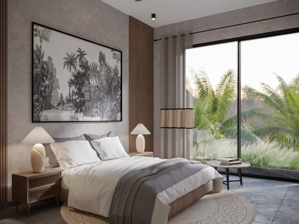 Master Bedroom in a Field View Boutique Villa Master Bedroom in a Field View Boutique Villa