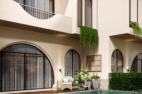 Field View Villa with a Private Pool in Azul Paradiso Field View Villa with a Private Pool in Azul Paradiso