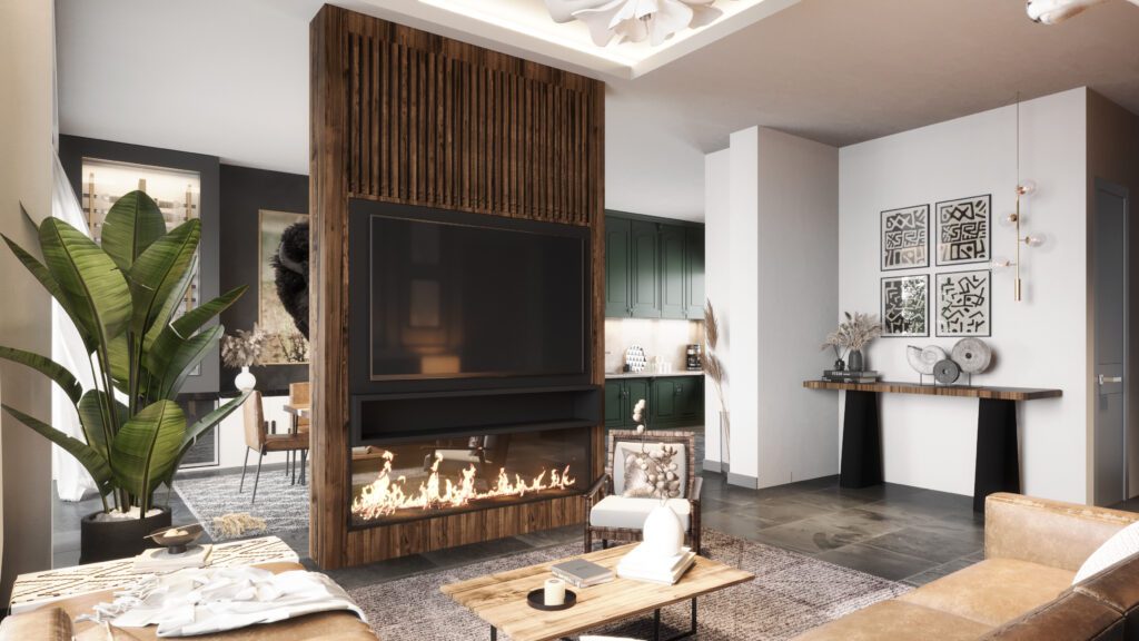 The inside of the ultra luxury Azul Estilo by Azul Homes. Source: Azul Homes
