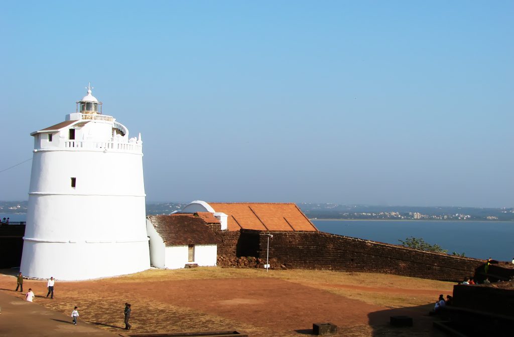 The Fort Aguada in Sinquerim. Source: WikiMedia