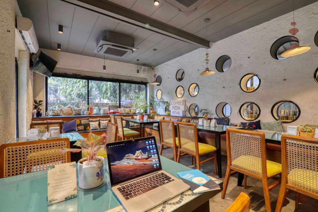 Inside the myHQ CoWorking Space, Delhi – Source: myHQ, Unsplash