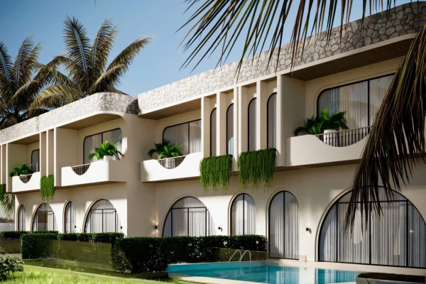 Azul Paradis rear view Azul Paradis rear view